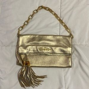 Lilly Pulitzer Gold Clutch